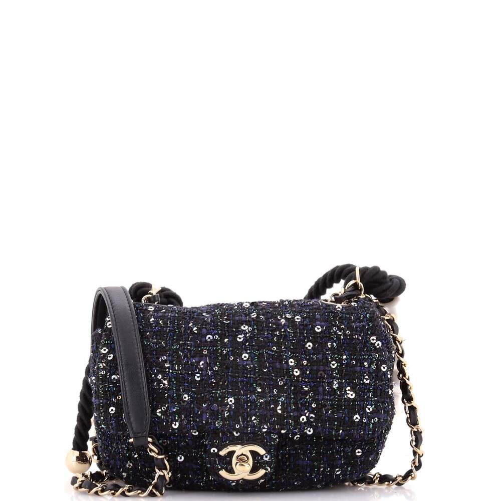 Chanel Pearl Handle Flap Bag Quilted #242830C39B - Picture 1 of 8